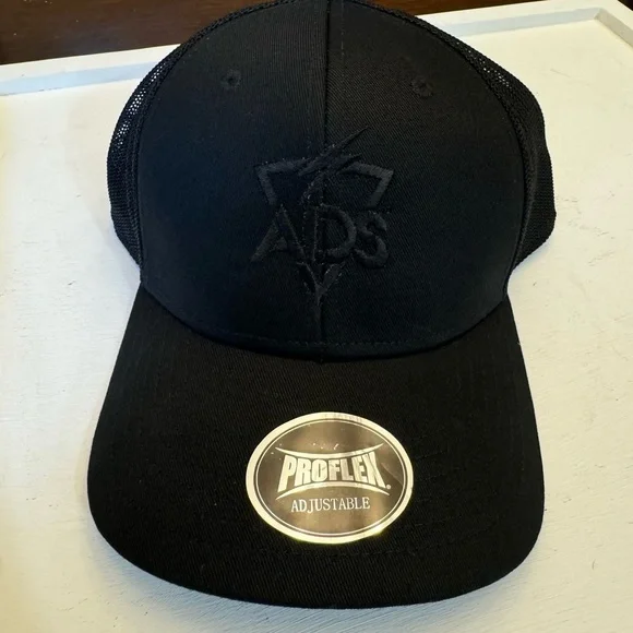 2022 Shot Show Las Vegas NV ADS Inc Ball Mesh Outdoor Cap Hat Adjustable New - Picture 1 of 6